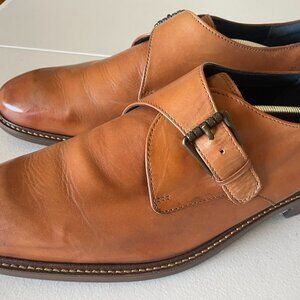 Cole Haan Kennedy Single Monk Strap, British Tan - Men's Size: 12.0